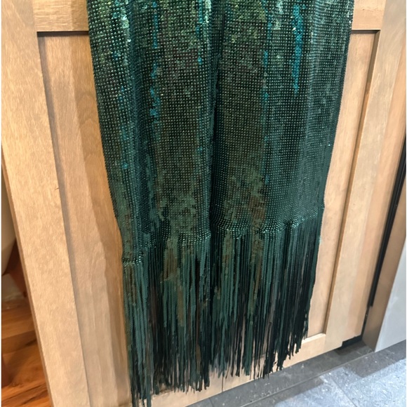 Lulus Anjou Sequin Fringe Sleeveless Midi Dress - Picture 8 of 10